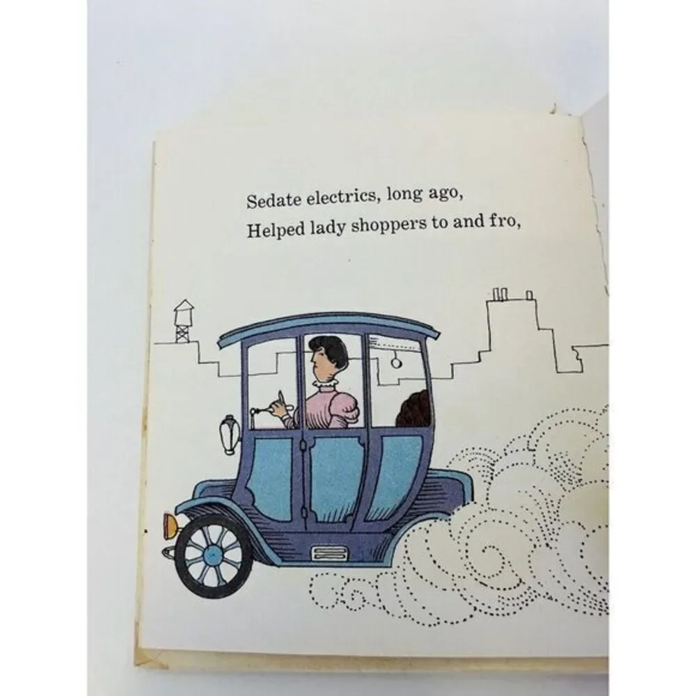 1963 Boxed Set MY LITTLE‎ LIBRARY - Fire Engines Trains Cars by Andes Dotty Used